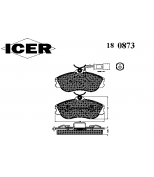 ICER - 180873 - Комплект тормозных колодок, диско