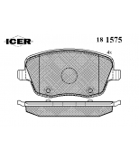 ICER - 181575 - Комплект тормозных колодок, диско