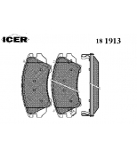 ICER 181913 Комплект тормозных колодок, диско