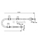 BOSCH - 1987482167 - Фонарь задний правый- внеш OPEL Omega-B ( Sedan ) 99~