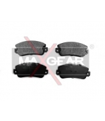 MAXGEAR - 190482 - Комплект тормозных колодок, дисковый тормоз
