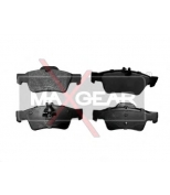 MAXGEAR - 190593 - Комплект тормозных колодок, дисковый тормоз