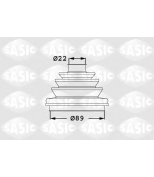 SASIC - 1906047 - Пыльник ШРУСа ком/кт AUDI 100/A6 [4A/C4] 2.8/2.8Q/2.5TDI/S4TQ/S4V8Q ,A6 [4B/C5] 2.4/2.7T/2.8/2.5TDI/Q ,VW T4 2.0-2.8/D-TD