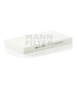 MANN - CU2956 - CU 2956 (5) Фильтр салонный  /4405257100/