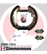 ZIMMERMANN - 209901280 - Комплект тормозных колодок
