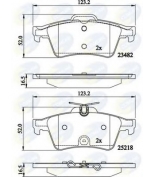 COMLINE - CBP02198 - КОЛОДКИ PGT 508 10 -