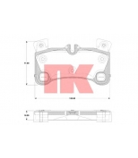 NK - 224799 - Колодки тормозные дисковые 224799