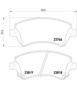 MINTEX - MDB2257 - Колодки торм.диск.пер.Toyota Avensis 00-/Corolla 0