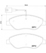 MINTEX - MDB3318 - Колодки торм.диск.пер.vw polo 96- e