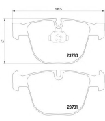 TEXTAR - 2373081 - Колодки тормозные задние дисковые с увеличенным сроком службы