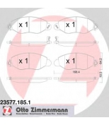 ZIMMERMANN - 235771851 - Комплект тормозных колодок, диско