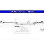 ATE - 24372701812 - Трос ручника mer sprinter 4t 2.3/2.5tdi/sdi 96-06 (диск/бараб)