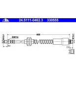 ATE - 24511104623 - PRZEWOD HAMULCOWY GIETKI FIAT ULYSSE 02- PRZOD