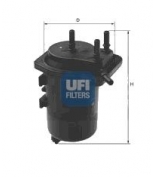 UFI - 2401400 - Фильтр топливный, дизель