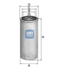 UFI - 2412000 - Фильтр топливный накручивающийся