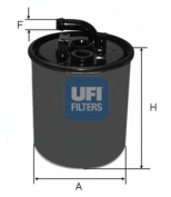 UFI - 2441600 - Топливный фильтр