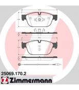 ZIMMERMANN - 250691702 - Тормозные колодки