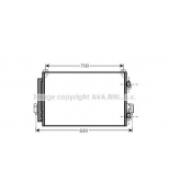 AVA - MT5178 - Радиатор конд.