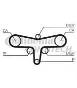CONTITECH - CT1117K1 - Комплект грм (ремень + ролик) citroen c5  c6 jaguar xf  s-type land ro
