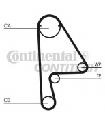 CONTITECH - CT863K1 - К-т ремня ГРМ