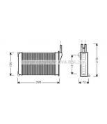 AVA - FD6095 - Радиатор отопителя