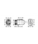 AVA - FDAK394 - Компрессор системы кондиционирования