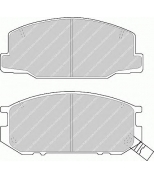 FERODO - FDB932 - Комплект тормозных колодок, диско