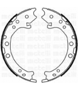 METELLI - 530162 - К-т бараб. тормоз. колодок