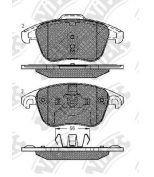 NIBK - PN0398 - колодка тормозная дисковая