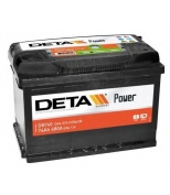 DETA - DB740 - Аккумулятор DETA POWER 12 V 74 AH 680 A ETN 0(R+) B13 278x175x190mm 18.3kg