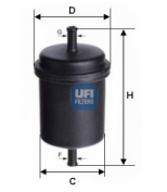 UFI - 3151200 - Фильтр топливный fiat, lancia
