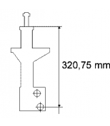 BOGE - 32A700 - Амортизатор 32-A70-0