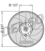 DENSO - DER21004 - Вентилятор конденсера PSA 306,405,605, Partner