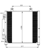 NRF - 35637 - Радиатор кондиционера