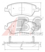 ABS - 37620 - 37620 колодки тормозные дисковые abs