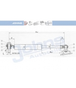 JOHNS - 38089592 - Упругий элемент, крышка багажника / помещения для груза