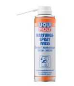 LIQUI MOLY 3953 Грязеотталкивающая белая смазка Wartungs-Spray weiss  0,25L