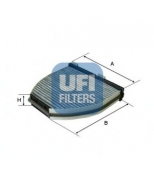 UFI - 5416300 - 54.163.00 Фильтр салонный (с рамкой)