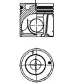 KOLBENSCHMIDT - 40908600 - Поршнекомплект Deutz BFM1013EC d108.0 STD (0450 1353) KS