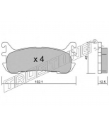 TRUSTING - 4080 - Комплект тормозных колодок, диско