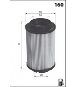 MECAFILTER - ELG5546 - Фильтр топливный