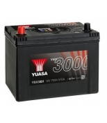 YUASA - YBX3031 - SMF аккумулятор 12V 70Ah 570A ETN 1(L+) 260x174x225 17,3kg
