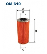 FILTRON - OM610 - Фильтр масляный OM610