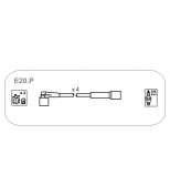 JANMOR - E20P - Комплект проводов зажигания LADA: KALINA 1.6 8V/1.6 16V 04-