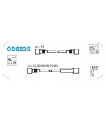 JANMOR - ODS235 - Высоковольтные провода_Opel Senator B 2.5/3.0 25NE/C30LE/30NE/C30NE 87-93 (48x39,39,59,59,79