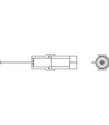 BERU - OZU005 - Датчик кислорода OPEL/DAEWOO 1 контактный