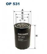 FILTRON - OP531 - Фильтр масляный OP531