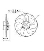 NRF - 47393 - Вентилятор радиатора двигателя