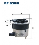 FILTRON PP8388 Фильтр топливный FORD FOCUS/VOLVO S40 1.6D 04-