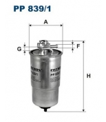 FILTRON - PP8391 - Фильтр топливный PP 839/1